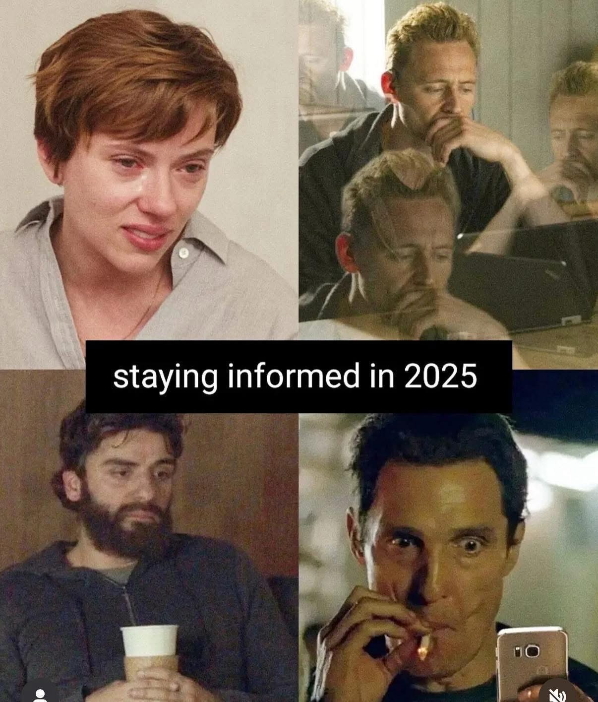 Me trying to comprehend the news cycle in the future