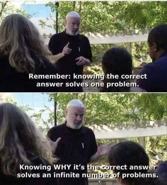 When you're tryna explain something and realize you actually don't know how it works