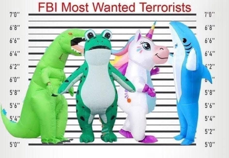 The FBI's most wanted list really went downhill after the 90s.