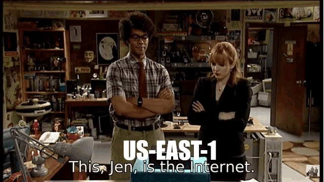 When the IT guy explains the internet using a server region name