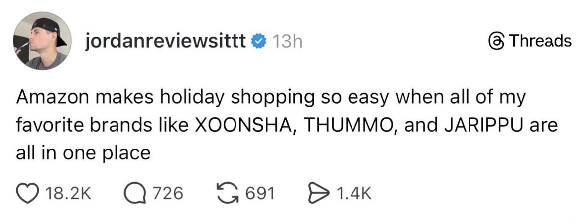 When you discover Amazon carries all your favorite knockoff brands all in one place