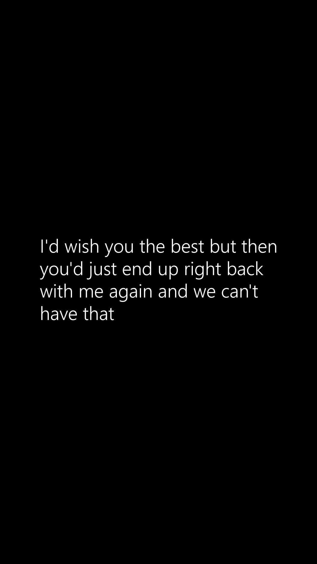 Me being petty and not wishing my ex well bc I want them back lol