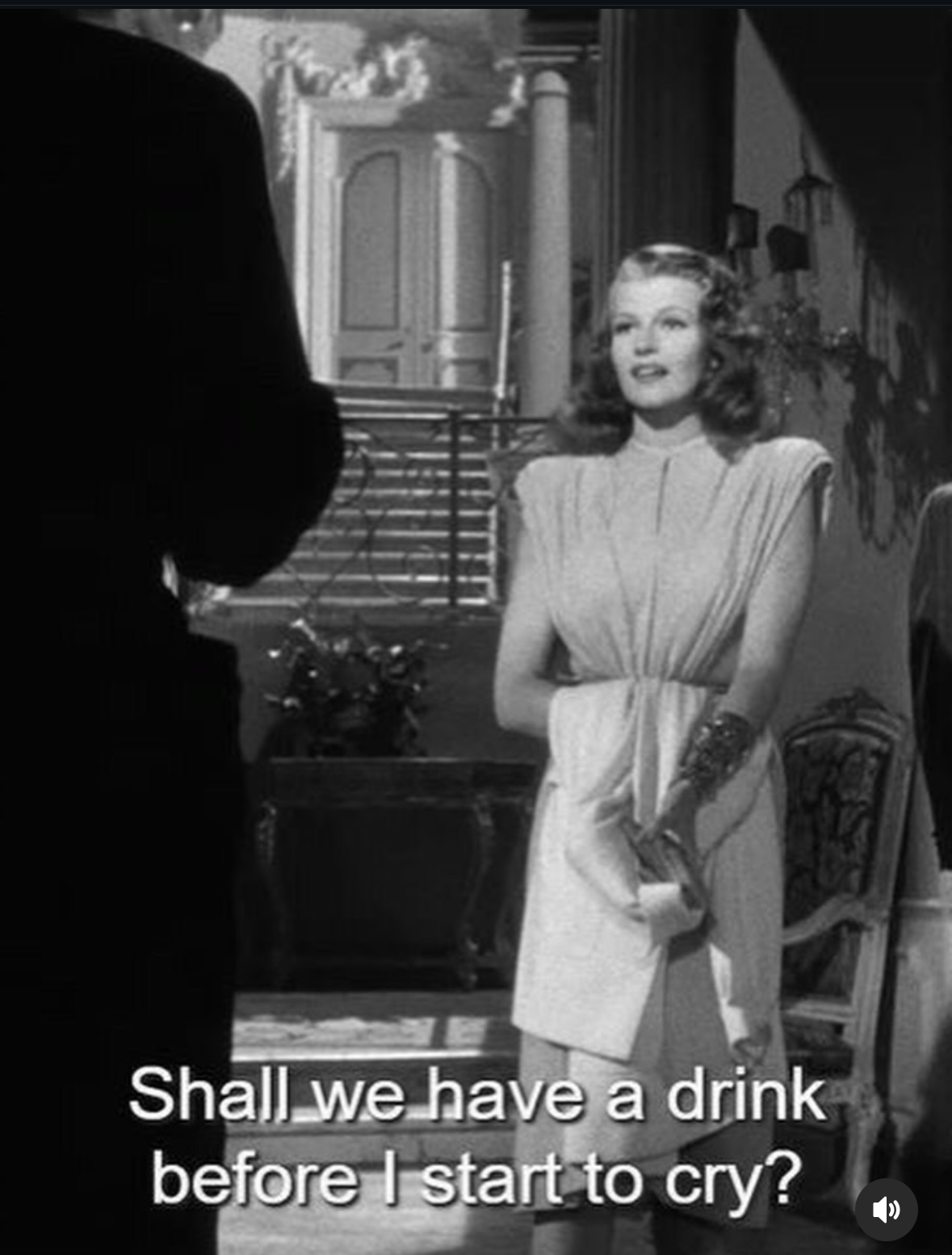 When you accept that the situation is bad but you're gonna try and handle it with class first.
