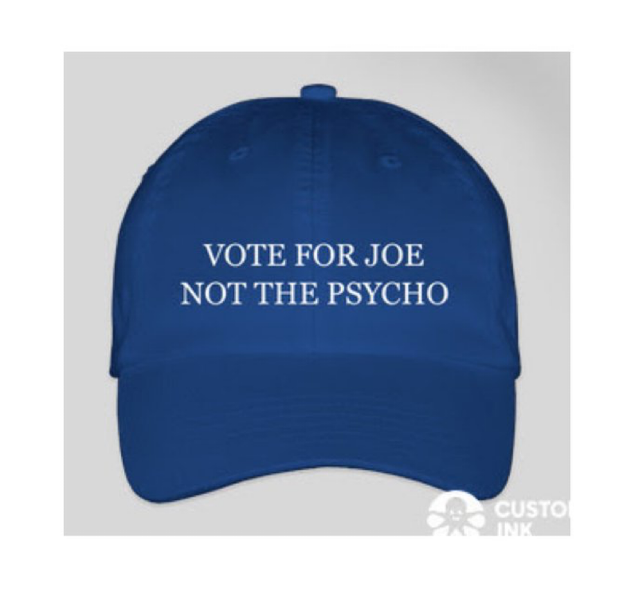 This hat is really helping me decide who to vote for this election.