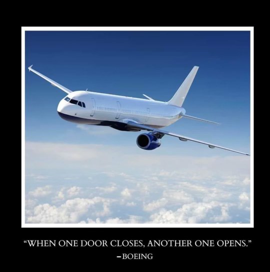 When you have a crisis of faith but the plane is still flying somehow.
