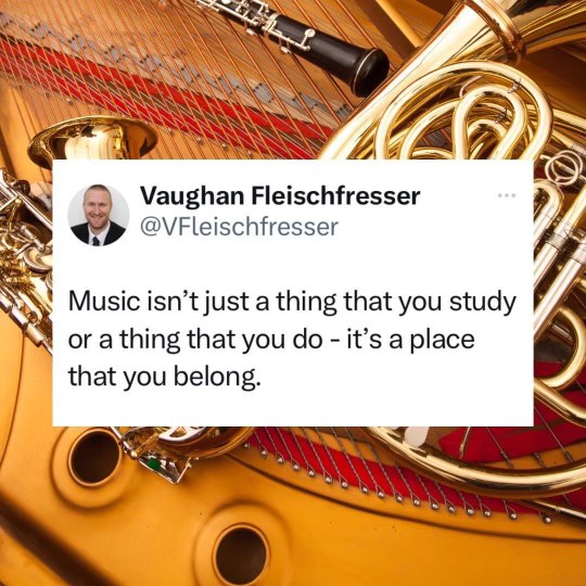 So like music is basically home?