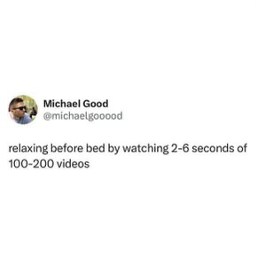 Me trying to relax before bed but ending up scrolling TikTok for hours