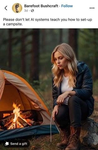 When the AI campsite tutorial goes THIS wrong