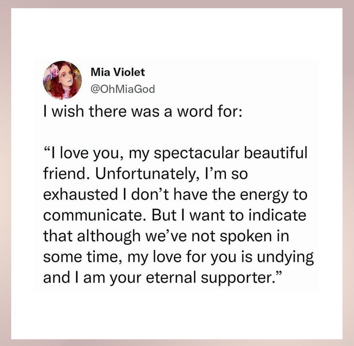 Basically my social battery is dead but I still love u from afar