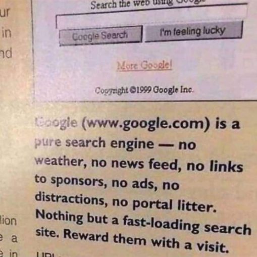 Remember when Google was just a search engine and not a social media platform?